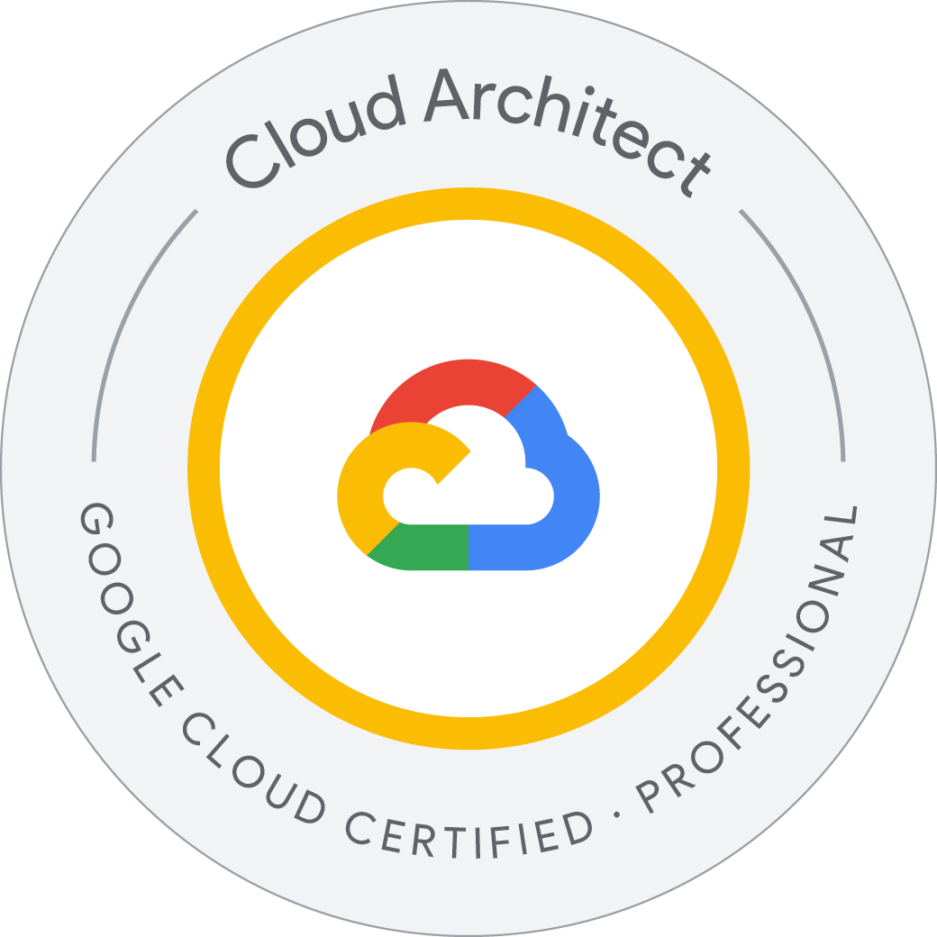 Google Cloud Certified: Professional Cloud Architect Certification